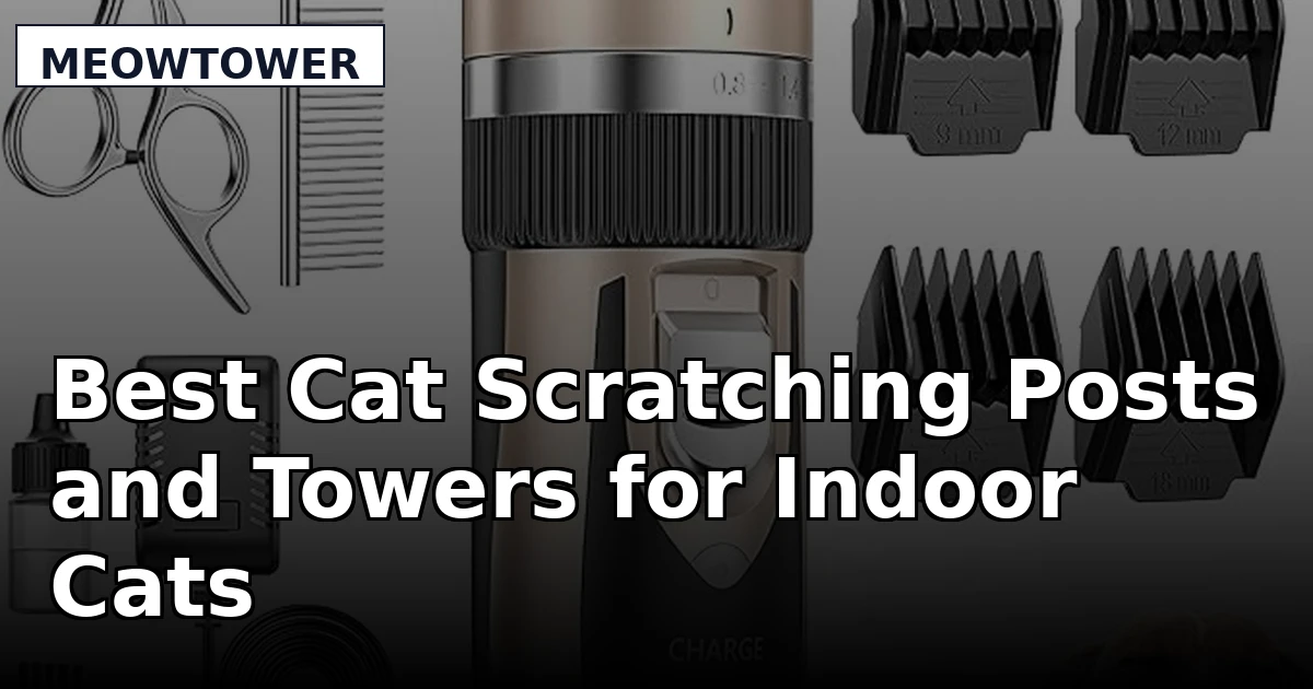 Best Cat Scratching Posts and Towers for Indoor Cats