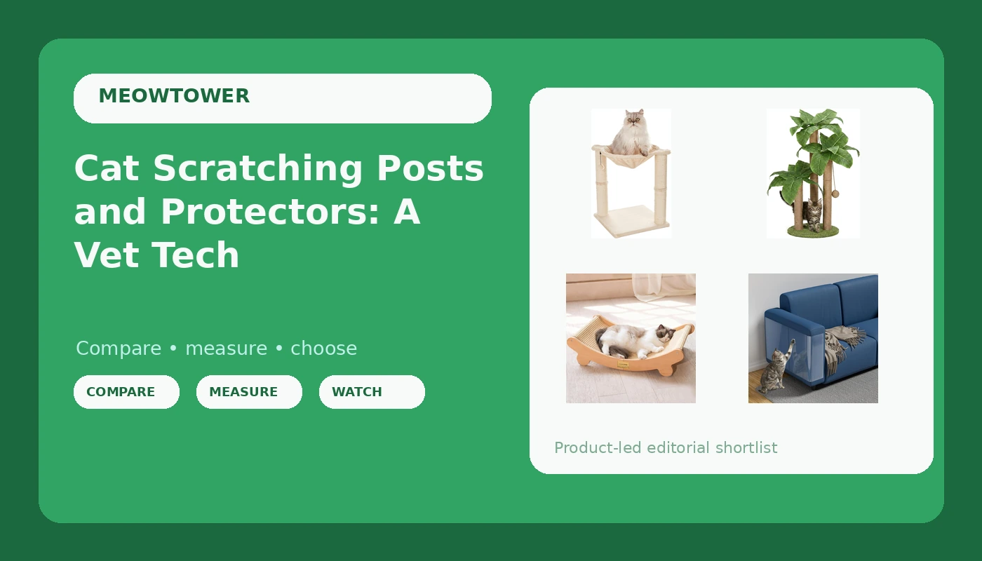 Cat Scratching Posts and Protectors: A Vet Tech's Real Comparison