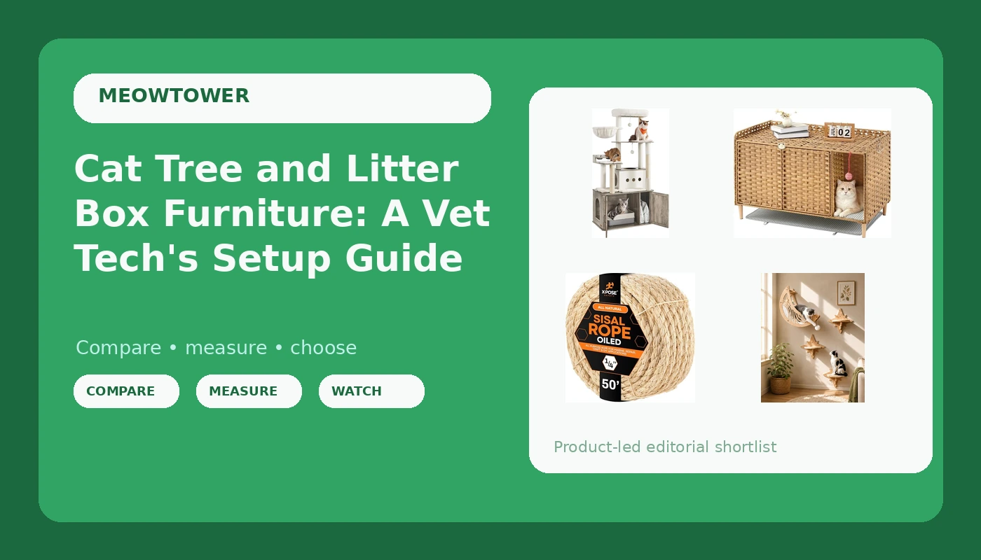 Cat Tree and Litter Box Furniture: A Vet Tech's Setup Guide