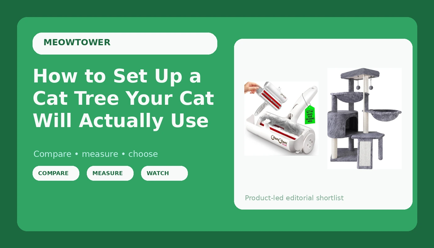 How to Set Up a Cat Tree Your Cat Will Actually Use