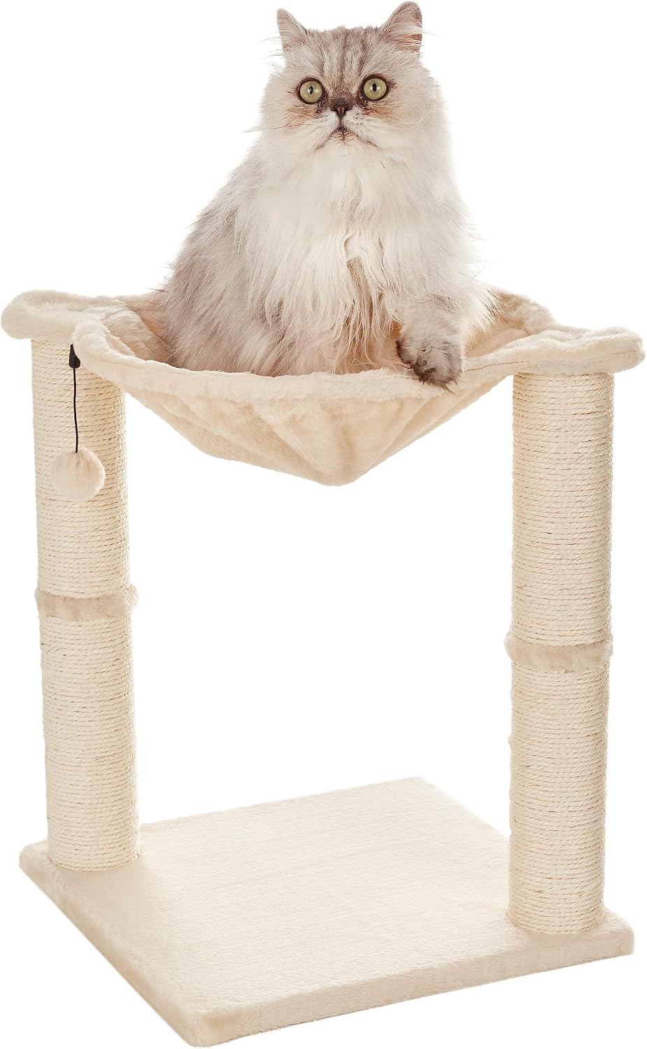 Amazon Basics Cat Tower with Hammock Bed and Scratching Post