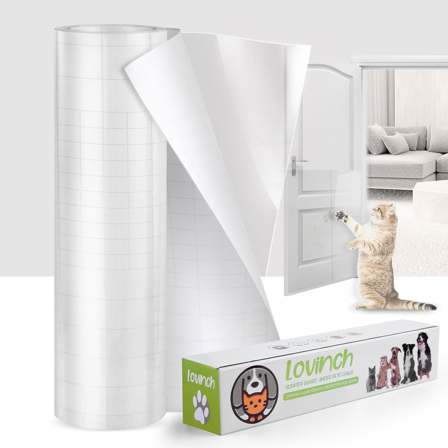 Thicken Vinyl Anti Cat Scratch Furniture Protector